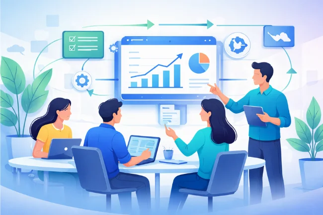 Serlig improving organizational efficiency through cross-functional business collaboration