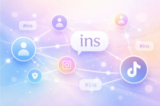 i̇ns symbol spreading across social media platforms through profiles, hashtags, and digital connections