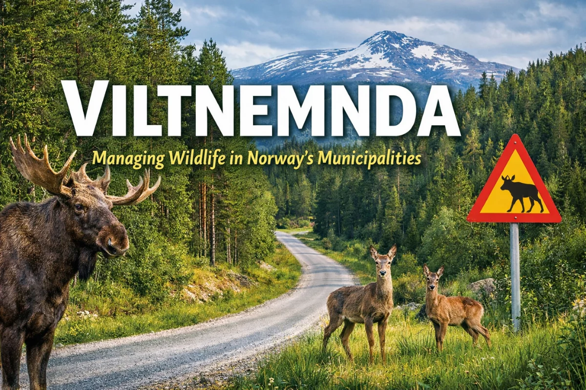 Viltnemnda managing wildlife coexistence in a Norwegian forest landscape