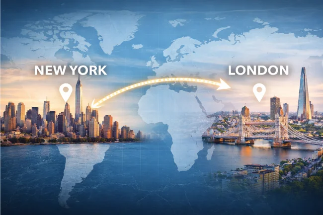 Christian Stracke net worth represented through a global finance career path from New York to London