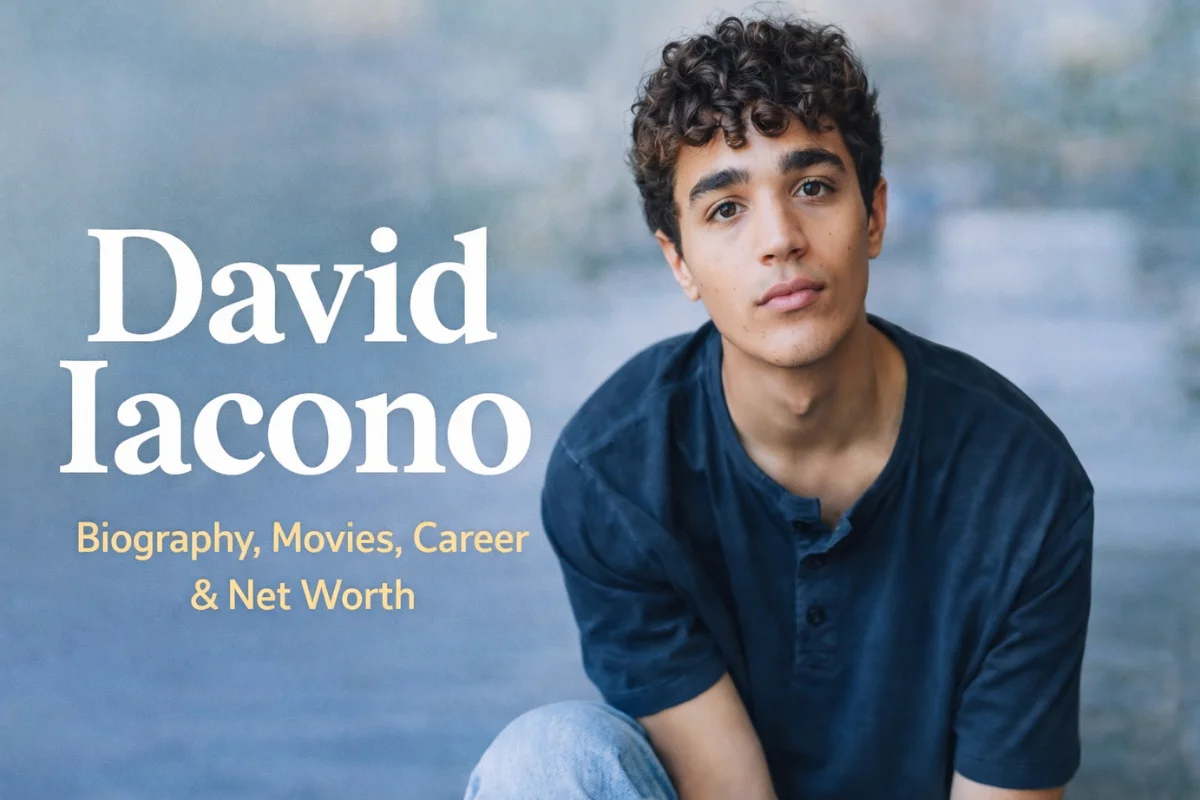 David Iacono biography featured image showcasing his portrait and career highlights