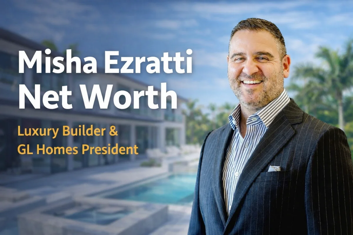 Misha Ezratti Net Worth – GL Homes president and luxury real estate developer in Florida