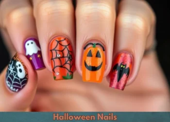 halloween nails