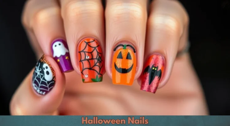 halloween nails