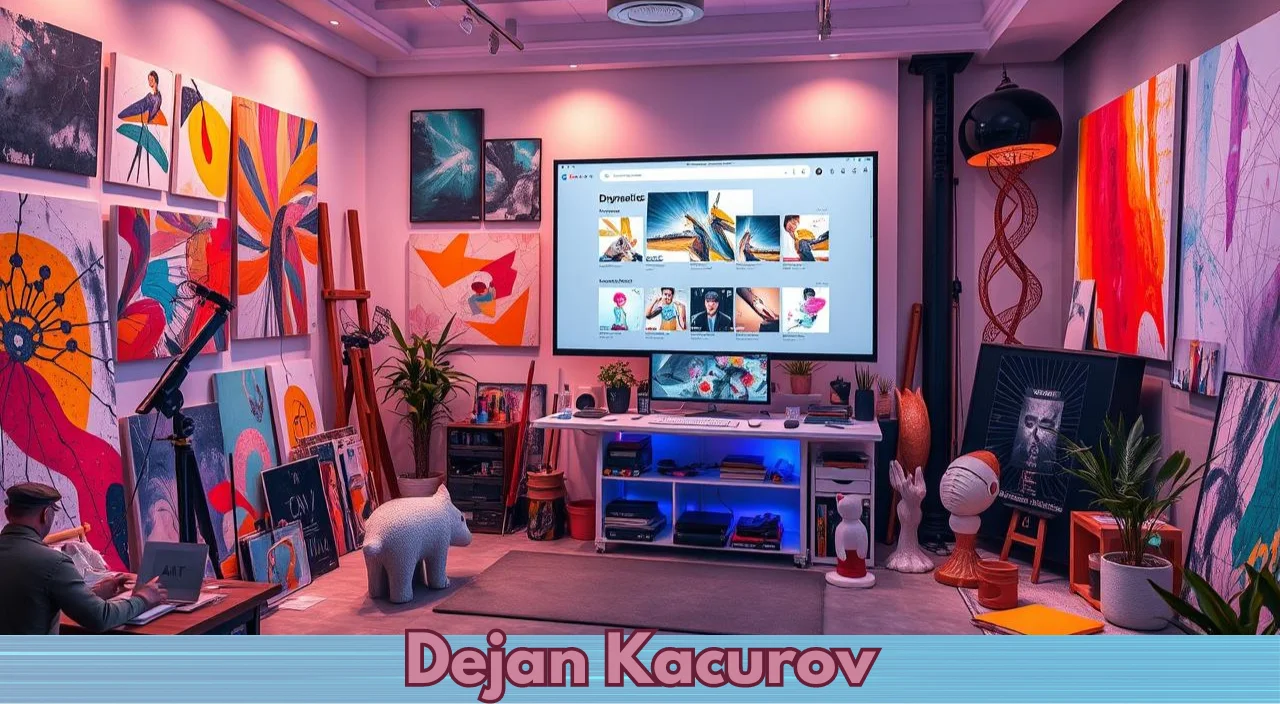 dejan kacurov online presence