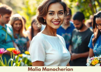 malia manocherian philanthropy leader