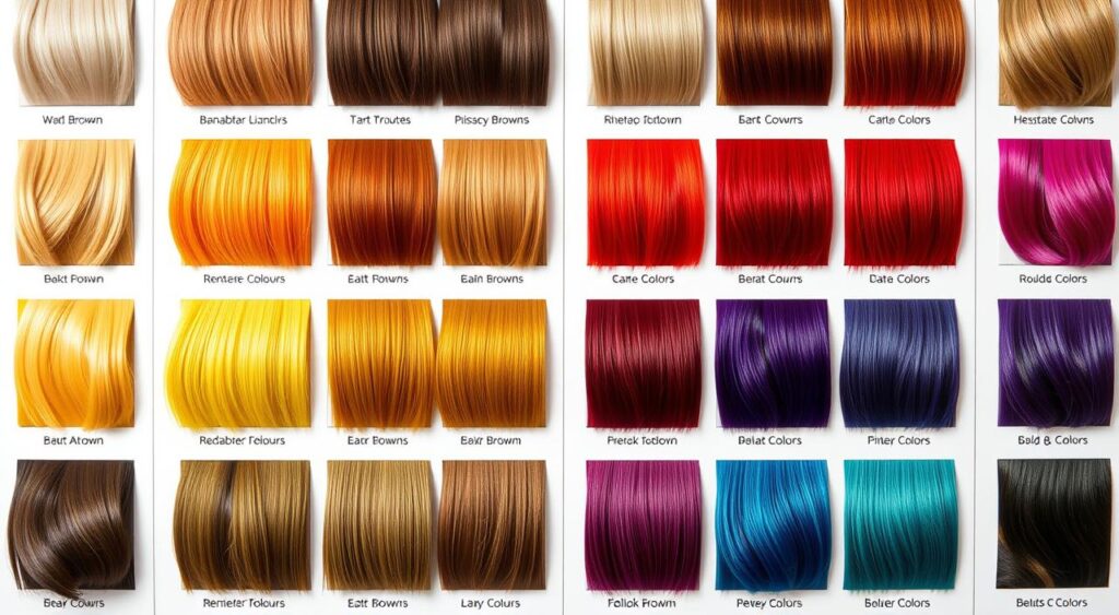 hair tone chart